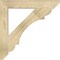 Ekena Millwork Olympic Slat Rough Sawn Bracket, Douglas Fir, 4"W x 30"D x 30"H BKT04X30X30OLY06RDF - alternate 2